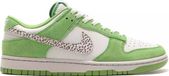 Nike Dunk Low - Sneaker - Unisex - Weiß/Grün - Leder/Wildleder - Größe 45.5