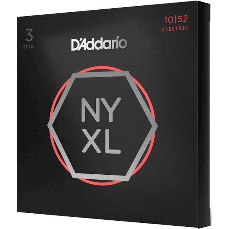D'Addario NYXL1052-3P Electric Guitar Strings - 10-52 - 3 Sets