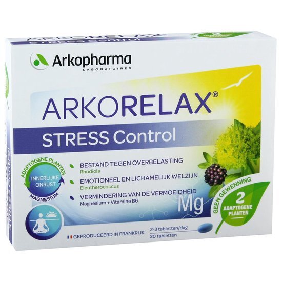 Arkopharma Arkorelax Stress Control Tabletten 30st