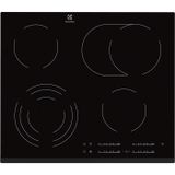 Electrolux EHF6547FXK Kookplaat Zwart Ingebouwd 4 Zone(s) Keramisch