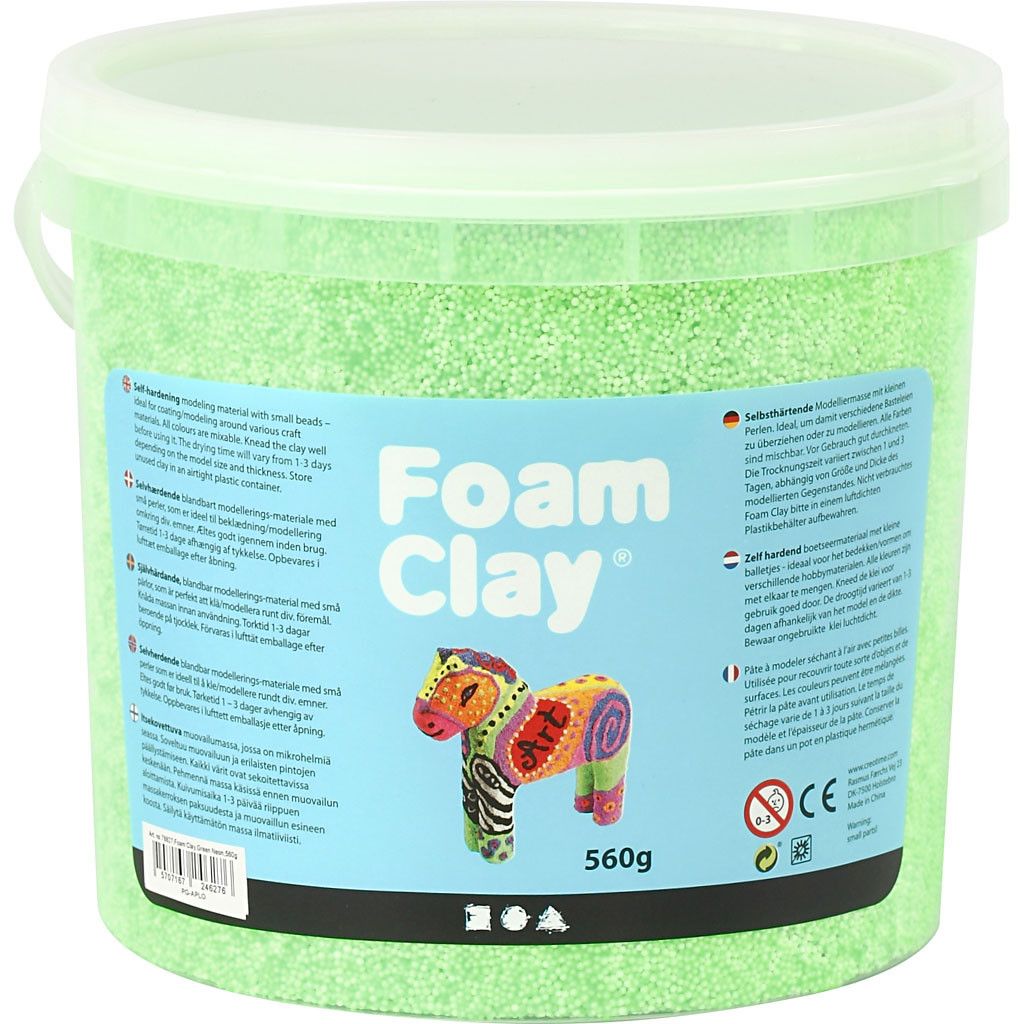Foam Clay 78827 - Groen - Knutselmateriaal - 3+ jaar