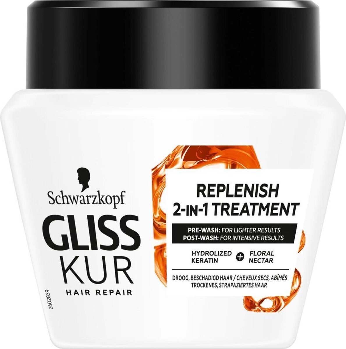 Schwarzkopf Gliss Kur Total Repair Replenish 2-in-1 Treatment