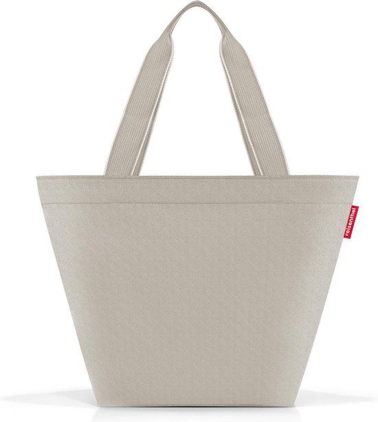 Reisenthel Shopper M Handtas - 15L - Herringbone Zand - Unisex