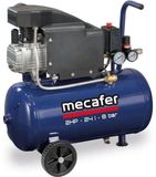MECAFER Compressor - 425793 - Blauw - 24 L - 8 bar