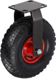 Merkloos bokwiel - 3.00-4 - zwart-rood