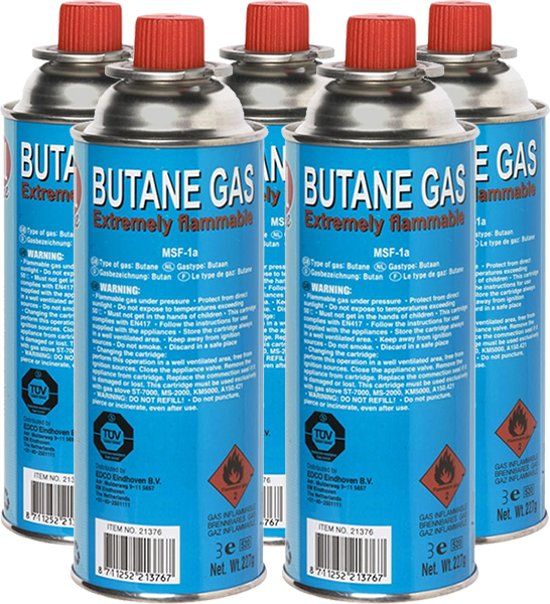 All Ride gasfles Gasbus voordeelset 5 stuks