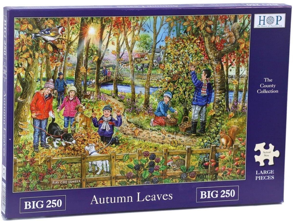 House Of Puzzles Autumn Leaves Puzzel 250 XL stukjes