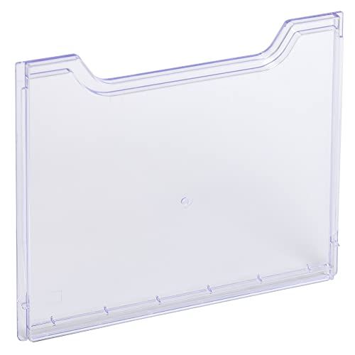 Exacompta 64058D Brochure Holder Accessory Cover Plate DIN A4 Landscape Crystal 0.6 x 32.7 cm x 18.8 cm