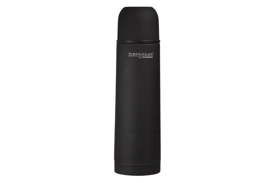 Thermos Everyday Ss Fles 0.5 L Zwart Rubber