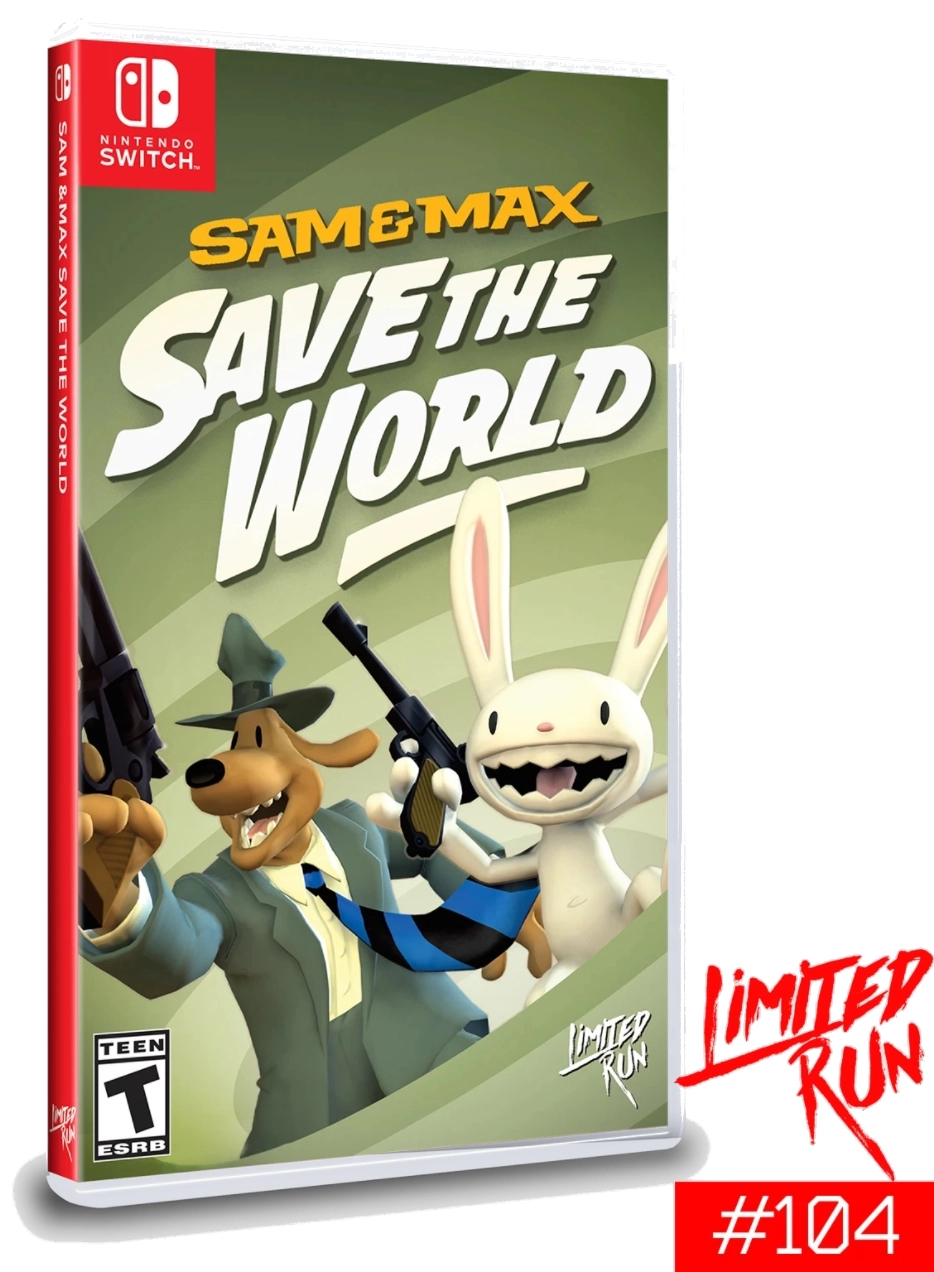 Limited Run Sam & Max Save the World Games) Nintendo Switch