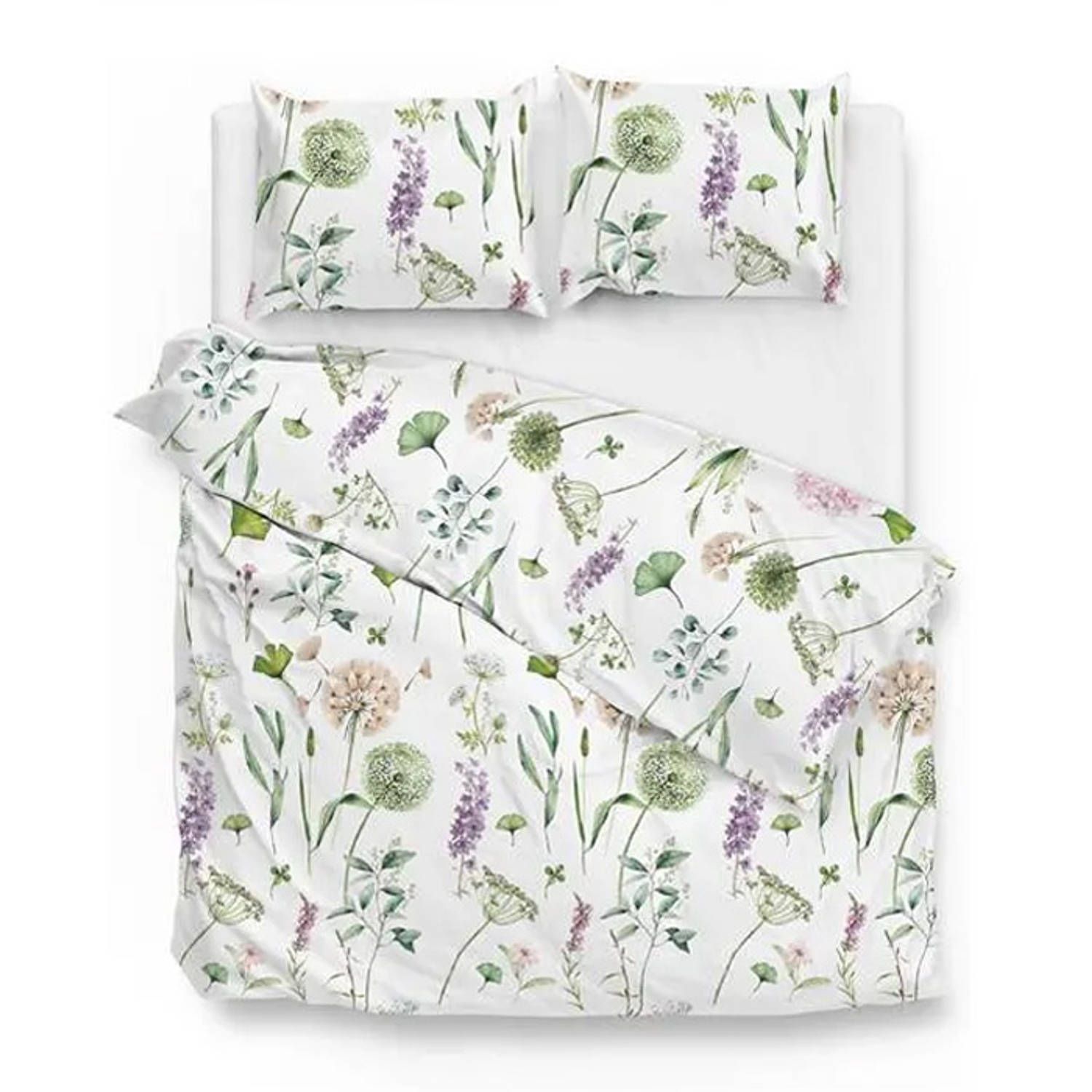 Zo!Home dekbedovertrek Bonnie - Multi - Lits-Jumeaux XL 260x200/220 cm - Katoen