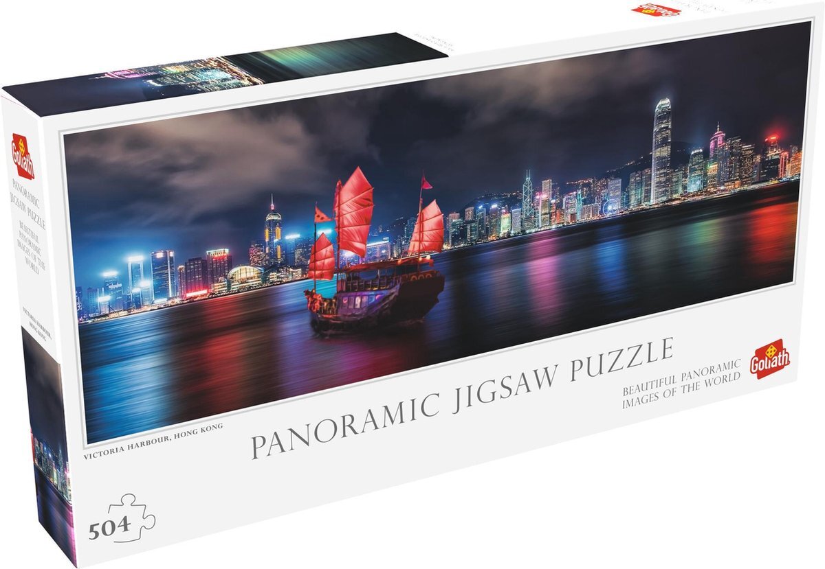 Goliath Victoria Harbour Hong Kong Puzzel (504 stukjes)