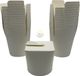 Kurtt Noodle Box met vouwdeksel Wit 50 stuks 750ml