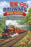 UK Railway Word Search Puzzle Book for Adults