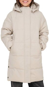 ONLY KOGIRENE LIFE PUFFER COAT OTW NOOS Meisjes Jas - Pumice Stone 164