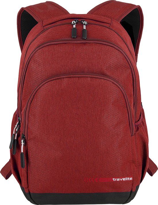 Travelite Kick Off Laptop Rugzak 15.6 inch - Rood