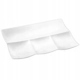 Wilmax Porseleinen Serveerschaal 30x20 cm - Wit