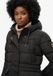 Superdry Halflange Everest Pufferjas Dames Zwart