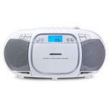 MEDION LIFE E66476 - Draagbare Radio - CD/MP3/Cassette - Wit