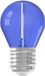 Calex Lampe à culot E27 LED Boule Bleu | 0.5-1W 17Lm | 220-240V G45