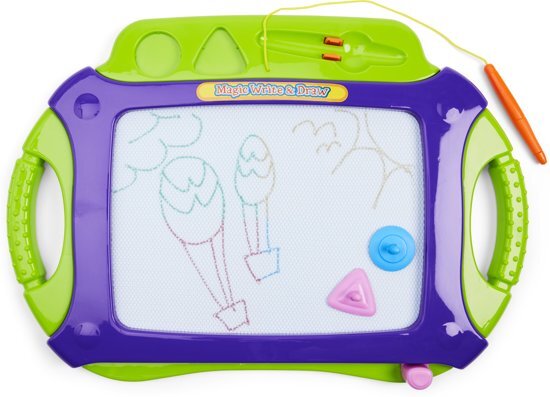 Johntoy Kids Art Magnetisch Kleuren Tekenbord 45X30 Cm