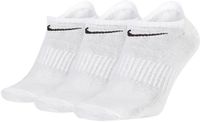 Nike Everyday Lightweight Socks (3-pack) - Wit/Zwart - Maat 42-46