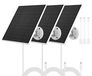 Eufy Panneau solaire pour caméra Eufy, 5W, IP65, set de 3 pièces