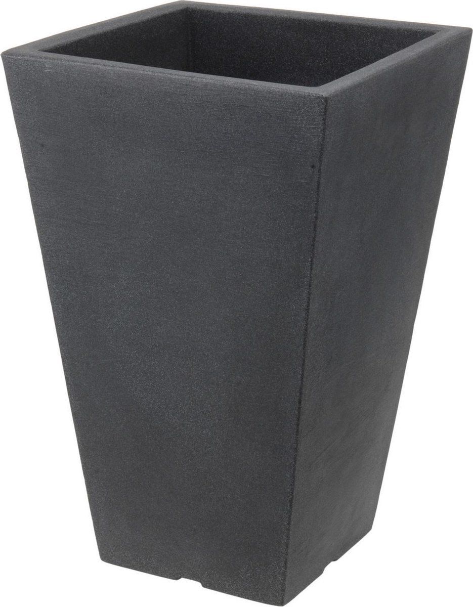 Nampook Homestyle Bloempot Capri - Lichtgrijs - 35x35x55 cm - Vierkant