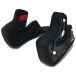 Nolan N60-5, coussinets de joue, couleur: Noir/Rouge, taille: XXL