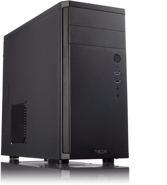 Fractal Design Core 1100 FD-CA-CORE-1100-BL Midi-Tower Zwart