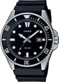 Casio Herenhorloge Collectie, Zwart en Zilver, Waterdicht tot 20 bar, Mineraalglas, Quartz Uurwerk