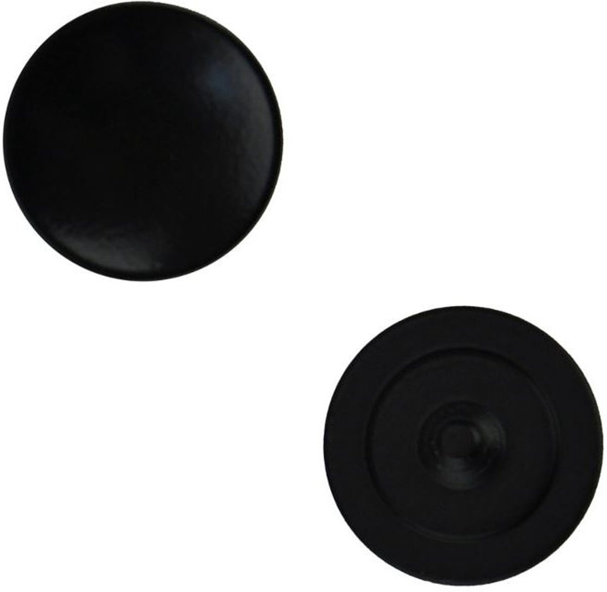 Caruba Soft Release Buttons zwart