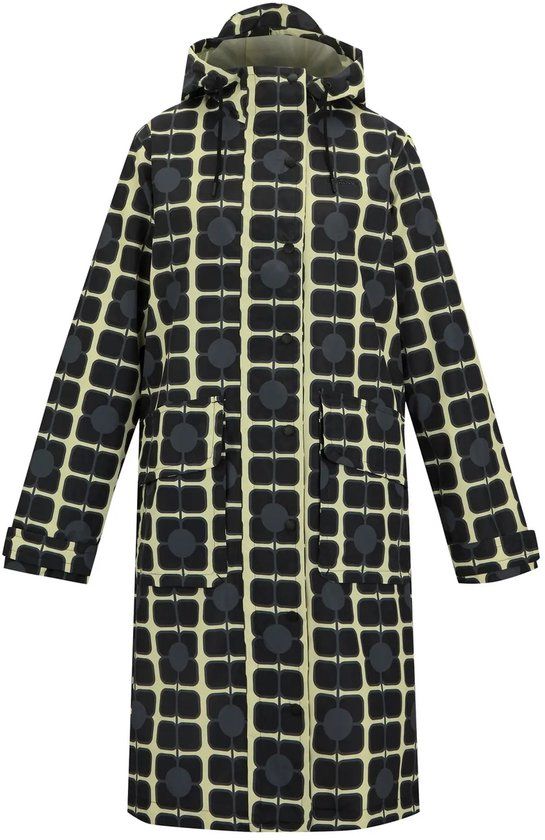 Regatta Waterdicht damesjack Orla WP, Polyester, Vrouwen, Maat 40, Giant Poppy Mono