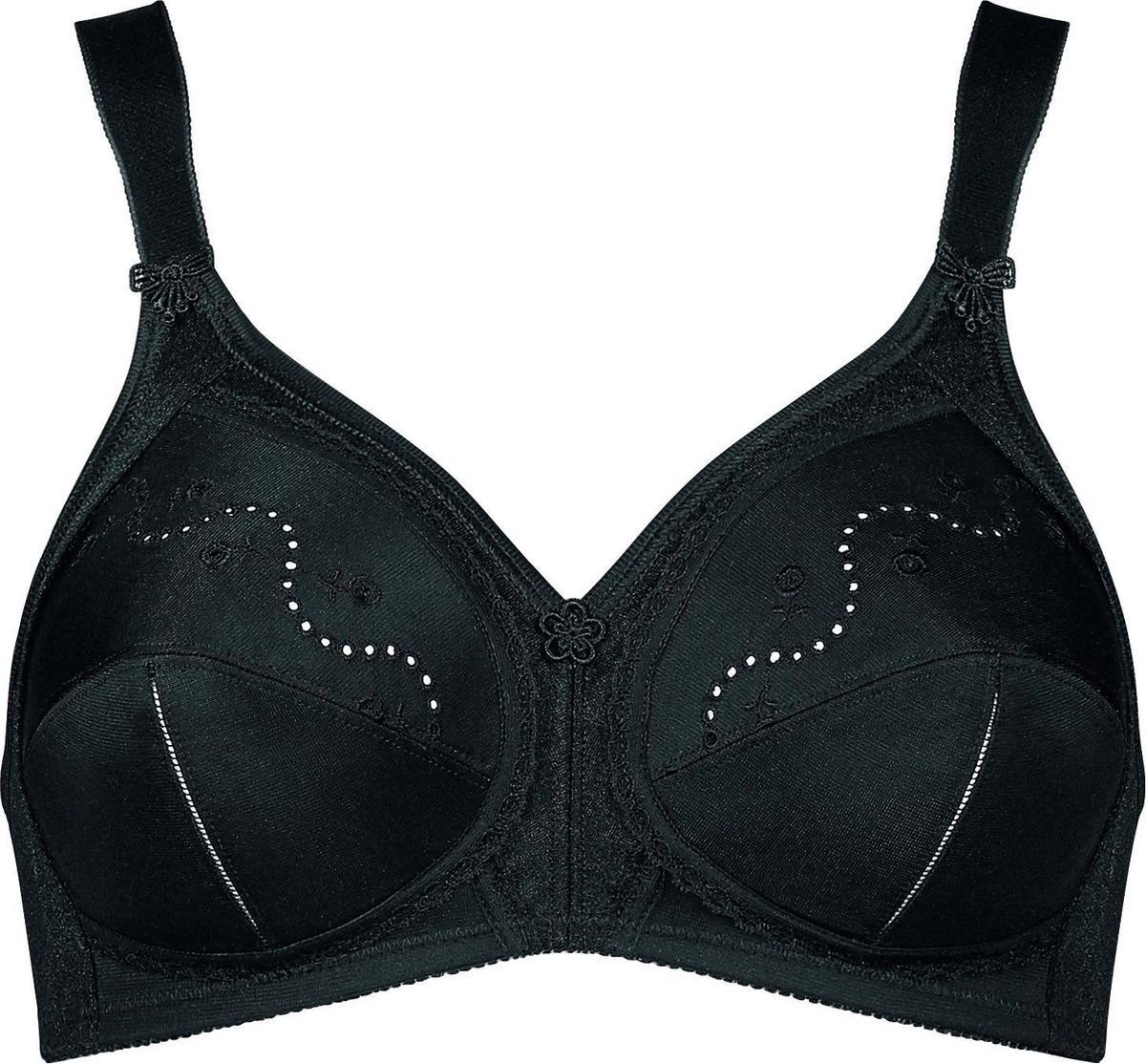 Triumph Doreen+Cotton 01 N Beha - Zwart - Maat C105