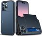 Selected by GSMpunt.nl Apple iPhone 15 Pro Hoesje met Slider Kaarthouder Back Cover Blauw