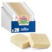 SPONTEX 28 Sponges (14 x 2 packs) Plant-Based, Dye-Free, 85% Recycled Plastic Packaging, Absorbs 20x Dry Weight