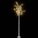 vidaXL Kerstboom wilg met 220 warmwitte LED's binnen en buiten 2,2 m