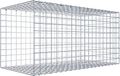 Gabiona Deutschland Anbaugabione Typ 2 100 cm x 50 cm x 50 cm (L x H x T), Maschenweite 5 cm x 5 cm, C-Ring
