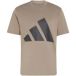 Adidas Katoenen T-shirt Essentials Big Logo Single