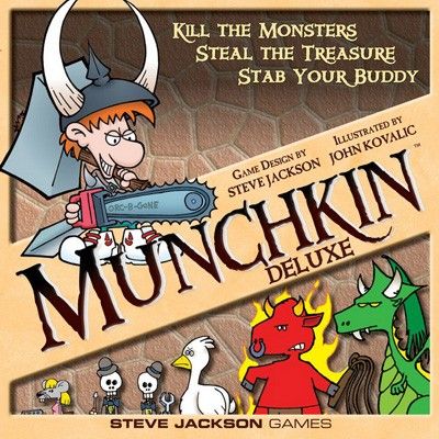 Steve Jackson Games Munchkin Deluxe UK - 0837654320976
