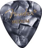 Fender Picks 351 zwart Moto medium 12er Set Premium Celluloid - Plectrum set