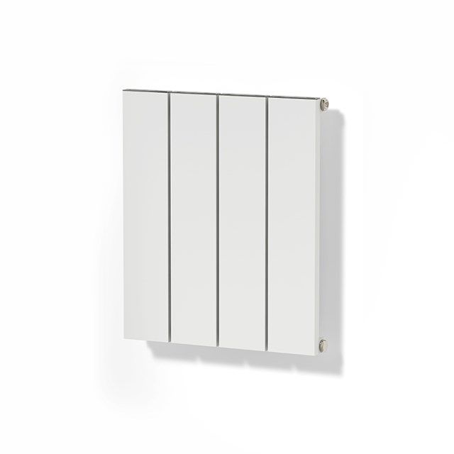 Maxaro Aluminium Designradiator Jupiter Glanzend Wit 292 Watt 37,5x50cm Verticaal