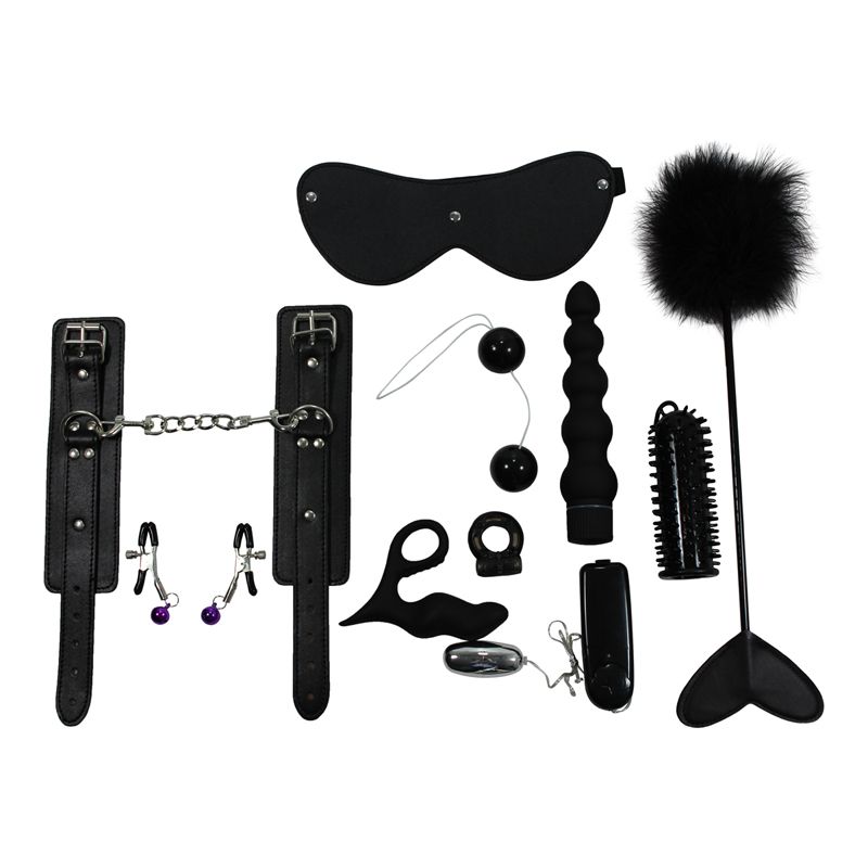 ToyJoy Amazing Pleasure Sex Toy Kit - Zwart - 8 delig