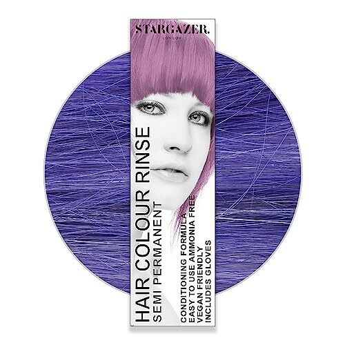 Stargazer Products Stargazer Products Lila semi-permanente haarverf, per stuk verpakt (1 x 70 ml)