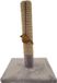 TYROL Kratzboom TYROL Birdy, 42 cm, sisal, grijs, met vogel speelgoed, geschikt voor kittens en jonge katten