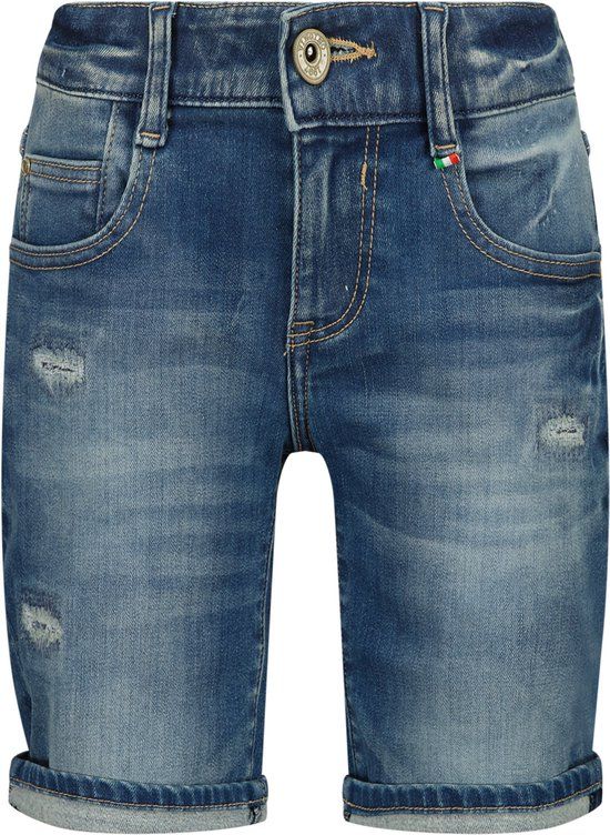 Vingino Capo Cruziale - Denim Short - Boys - Blue - Size 158 - 2023 Spring/Summer