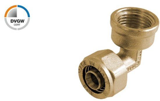 KIRCHHOFF MS Knie 90° - Blanco - 26 mm x 3/4"BI