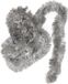 Decoris Kerstslinger Zilver Glans 270 x 7 cm