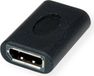VALUE DisplayPort koppelstuk (v-v) - versie 1.2 (4K 60Hz) / zwart