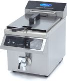 Maxima Frituurpan - 8 L - 1 Mand - Inductie - met Tapkraan